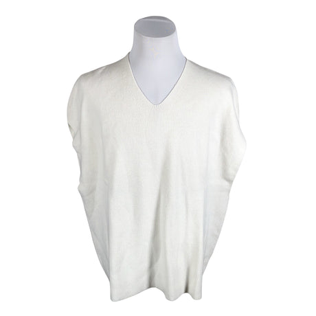 Unisex William De Faye - Knit vest, size 40 - White ()