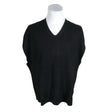 Unisex William De Faye - Knit vest, size L - Black ()