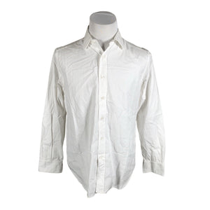 Unisex Massimo Dutti - Collared shirt, size XL - White (1)