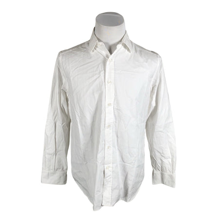 Unisex Massimo Dutti - Collared shirt, size XL - White ()