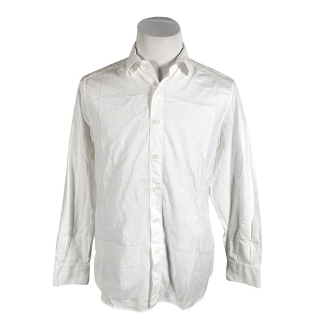Unisex Massimo Dutti - Collared shirt, size XL - White ()