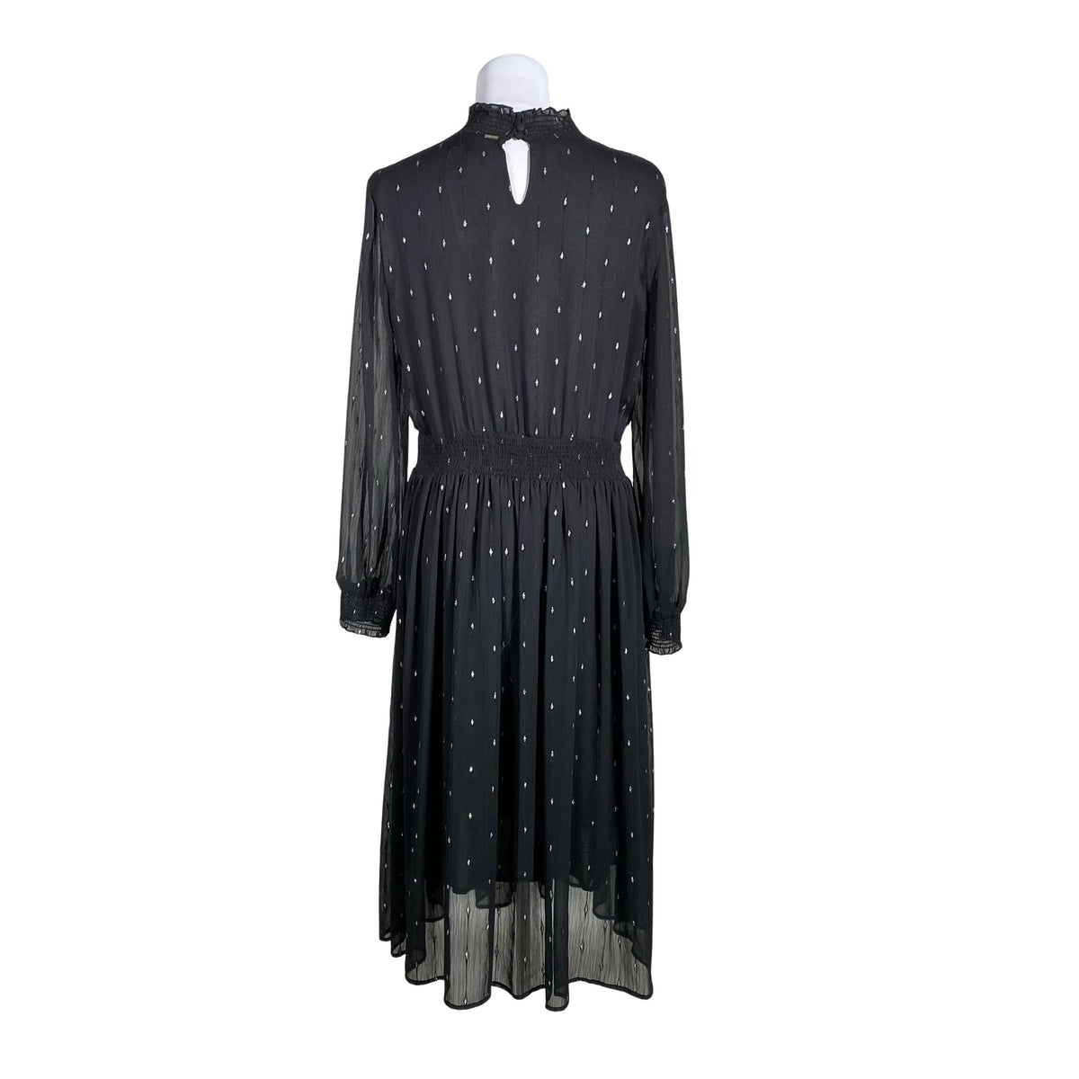 Unisex Silvian Heach - Schiffon dress, size 38 - Black (3)