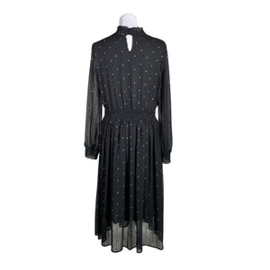 Unisex Silvian Heach - Schiffon dress, size 38 - Black (3)