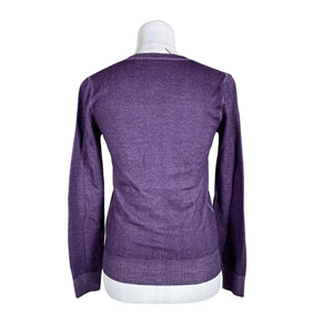 Unisex Cruciani - Cardigan, size 40 - Violet (3)