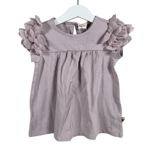 Unisex POMPdeLUX - Short-sleeved blouse, size 86 - 92 - Light pink (1)