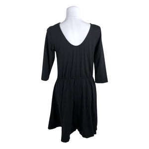 Unisex NOSH - Tricot dress, size 38 - Black (2)