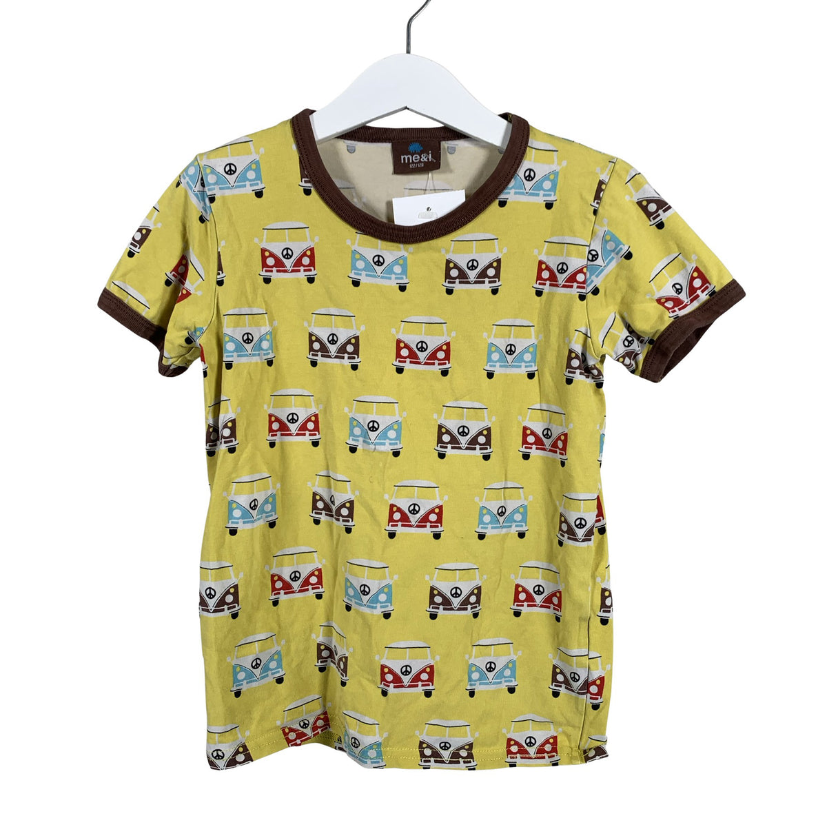 Unisex me&i - T-shirt, size 122 - 128 - Yellow (1)
