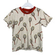 Unisex Mini Rodini - T-shirt, size 116 - 122 - Beige ()