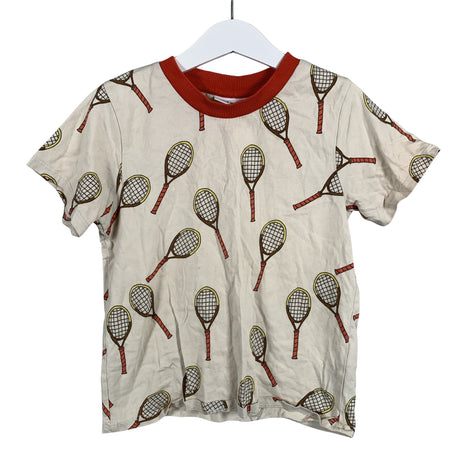 Unisex Mini Rodini - T-shirt, size 116 - 122 - Beige ()