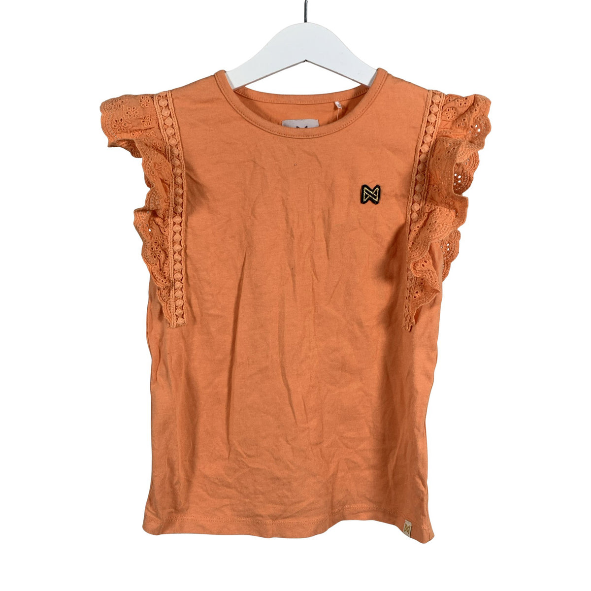 Unisex Koko Noko - Short-sleeved blouse, size 128 - 134 - Orange (1)
