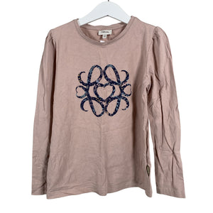 Unisex POMPdeLUX - Tricot shirt, size 116 - 122 - Light pink (1)