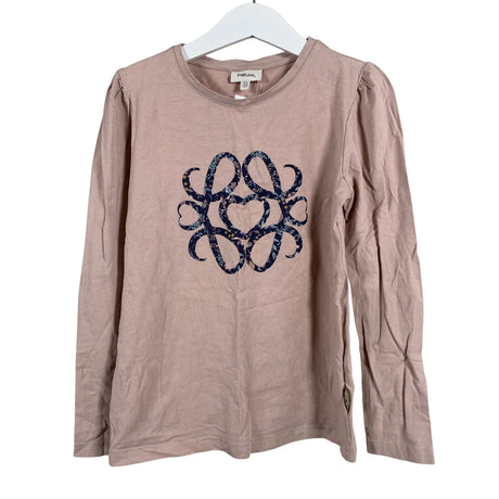 Unisex POMPdeLUX - Tricot shirt, size 116 - 122 - Light pink ()