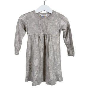Unisex Lindex - Knit dress, size 86 - 92 - Brown (1)