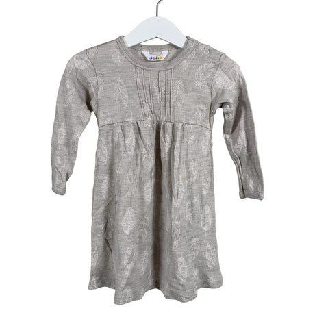 Unisex Lindex - Knit dress, size 86 - 92 - Brown ()