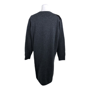Unisex Uniqlo - Knit dress, size 40 - Gray (2)