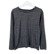 Unisex Soc - Sports shirt, long sleeve, size 134 - 140 - Gray ()