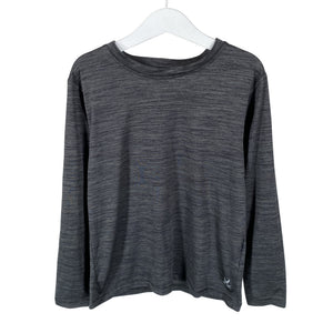 Unisex Soc - Sports shirt, long sleeve, size 134 - 140 - Gray (1)
