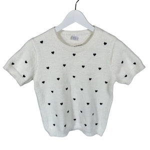 Unisex Lindex - Sweater, size 158 - 164 - White (1)