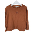 Unisex Minories - Tricot shirt, size 110 - 116 - Brown ()
