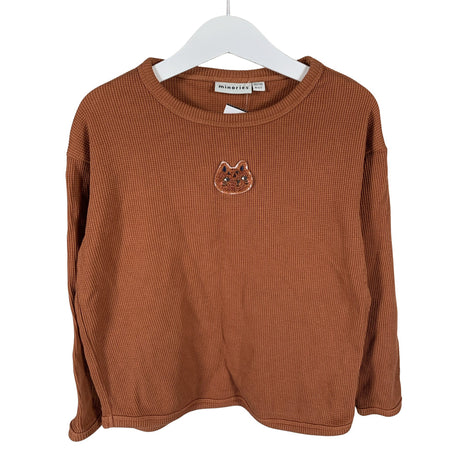 Unisex Minories - Tricot shirt, size 110 - 116 - Brown ()