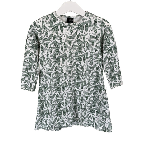 Unisex Aarrelabel - Tricot dress, size 86 - 92 - White ()