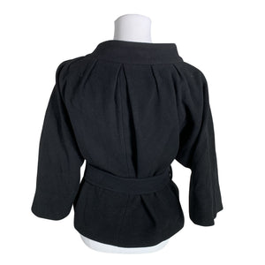 Unisex Tara Jarmon - Wool coat, size 40 - Black (2)