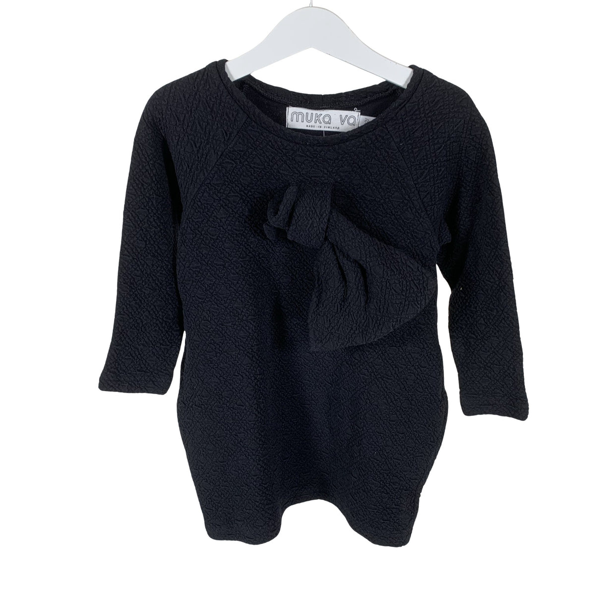 Unisex MUKA VA - Tricot shirt, size 92 - 98 - Black (1)