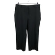 Unisex Selected - Straight leg trousers, size 44 - Black ()