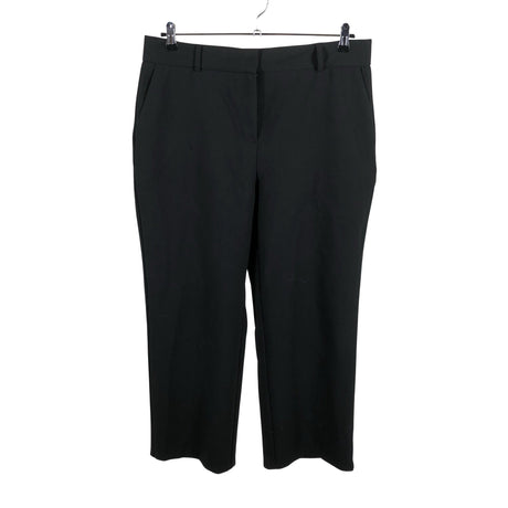 Unisex Selected - Straight leg trousers, size 44 - Black ()