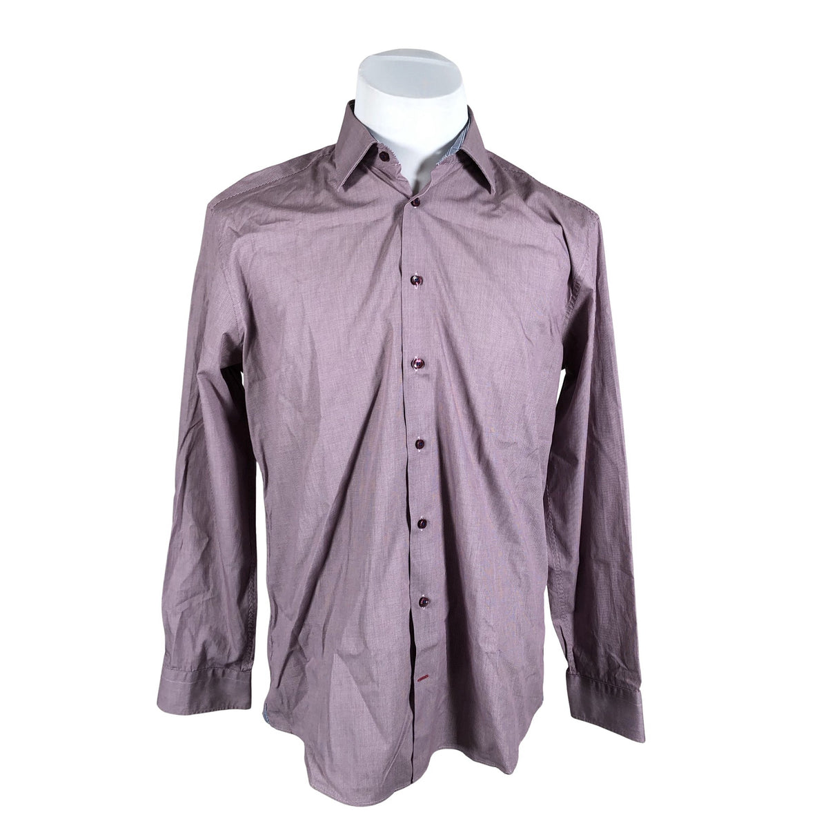 Unisex Tommy Hilfiger - Collared shirt, size XL - Wine red (1)