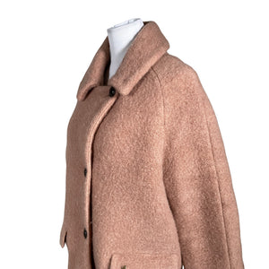 Unisex Mos Mosh - Wool coat, size 38 - Light pink (2)