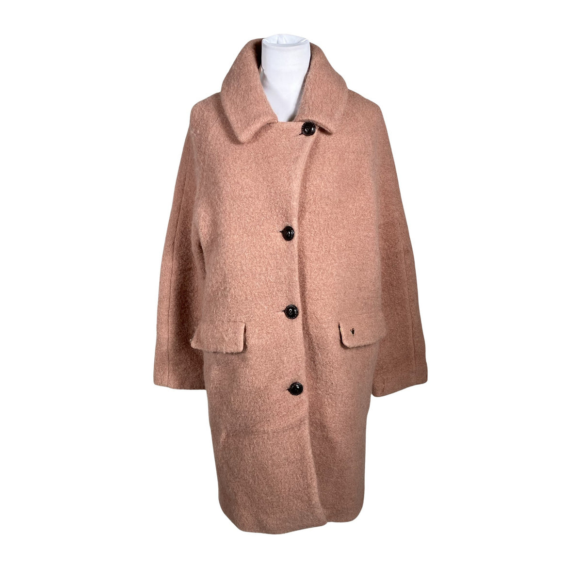 Unisex Mos Mosh - Wool coat, size 38 - Light pink (1)