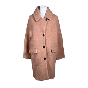 Unisex Mos Mosh - Wool coat, size 38 - Light pink (1)
