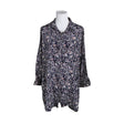 Unisex Bon'A Parte - Schiffon dress, size 38 - Blue ()