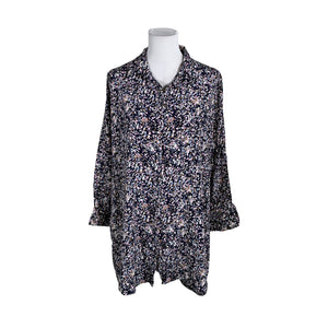 Unisex Bon'A Parte - Schiffon dress, size 38 - Blue (1)