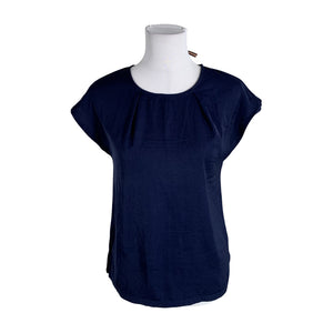 Unisex Holly & Whyte by Lindex - Short-sleeved blouse, size 36 - Blue (1)