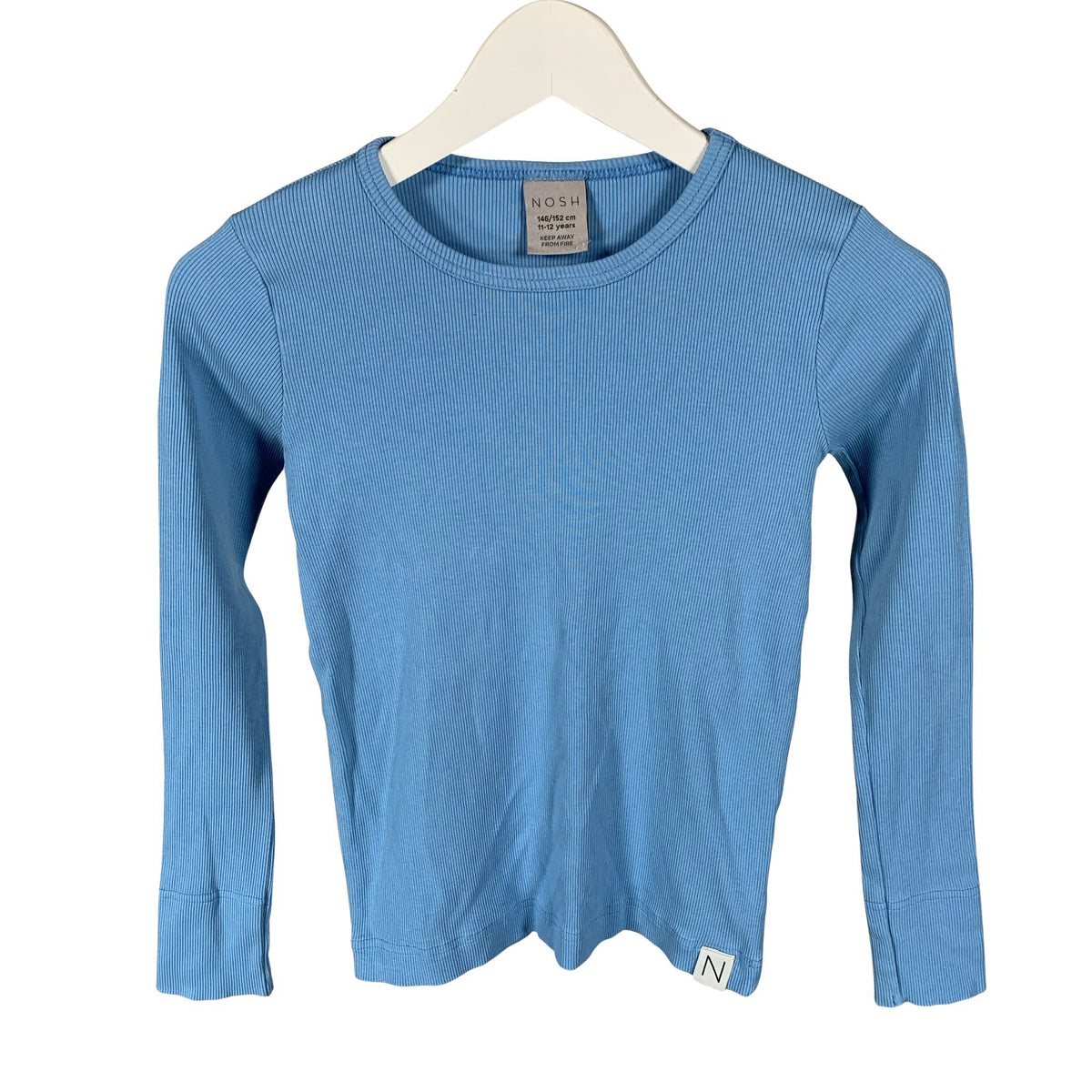 Unisex NOSH - Tricot shirt, size 146 - 152 - Light blue (1)