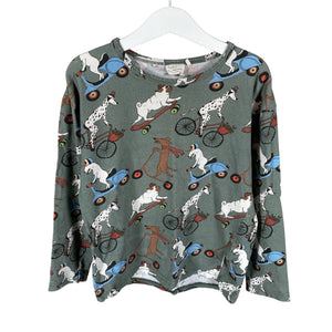 Unisex Ma-ia Family - Tricot shirt, size 116 - 122 - Green (1)