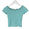 Unisex Lindex - T-shirt, size 146 - 152 - Turquoise ()