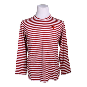 Unisex Comme des Garçons - Tricot shirt, size XL - Red (1)