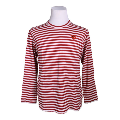 Unisex Comme des Garçons - Tricot shirt, size XL - Red ()