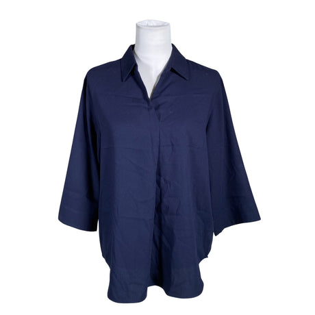Unisex Uniqlo - Short-sleeved blouse, size 40 - Blue ()