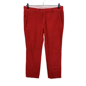 Unisex Gieves & Hawkes - Slacks, size W34 - Red (1)