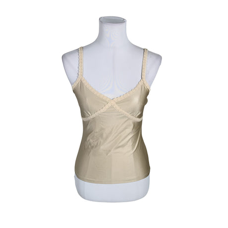 Unisex Mosaic - Tricot tank top, size 36 - Beige ()