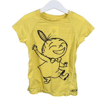 Unisex Moomin by Martinex - Sports shirt, short sleeve, size 116 - 122 - Yellow ()
