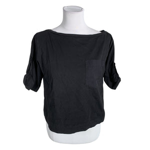 Unisex Benetton - Tricot shirt, size 38 - Black (1)