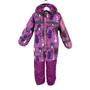 Unisex Jonathan - Winter overall, size 110 - 116 - Violet (1)