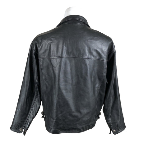 Unisex Karrax - Leather jacket, size L - Black (2)