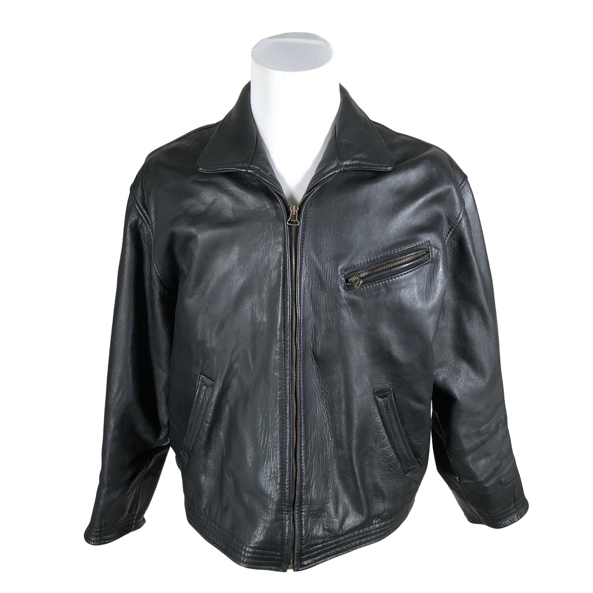Unisex Karrax - Leather jacket, size L - Black (1)