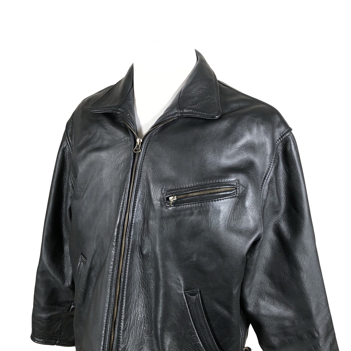 Unisex Karrax - Leather jacket, size L - Black (3)